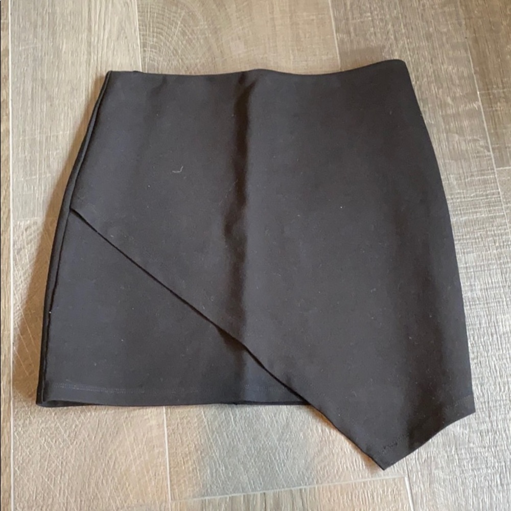 LF bodycon asymmetrical skirt